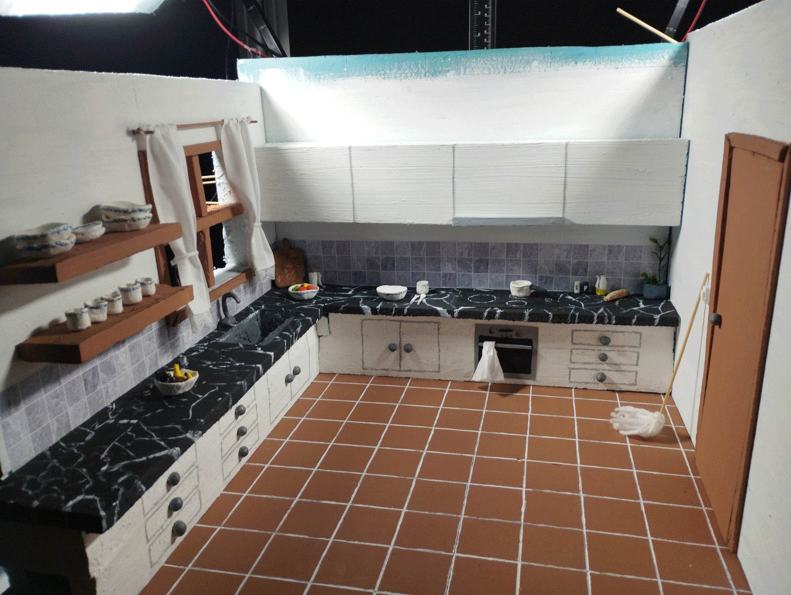 'Los Matamoscas' escenografía