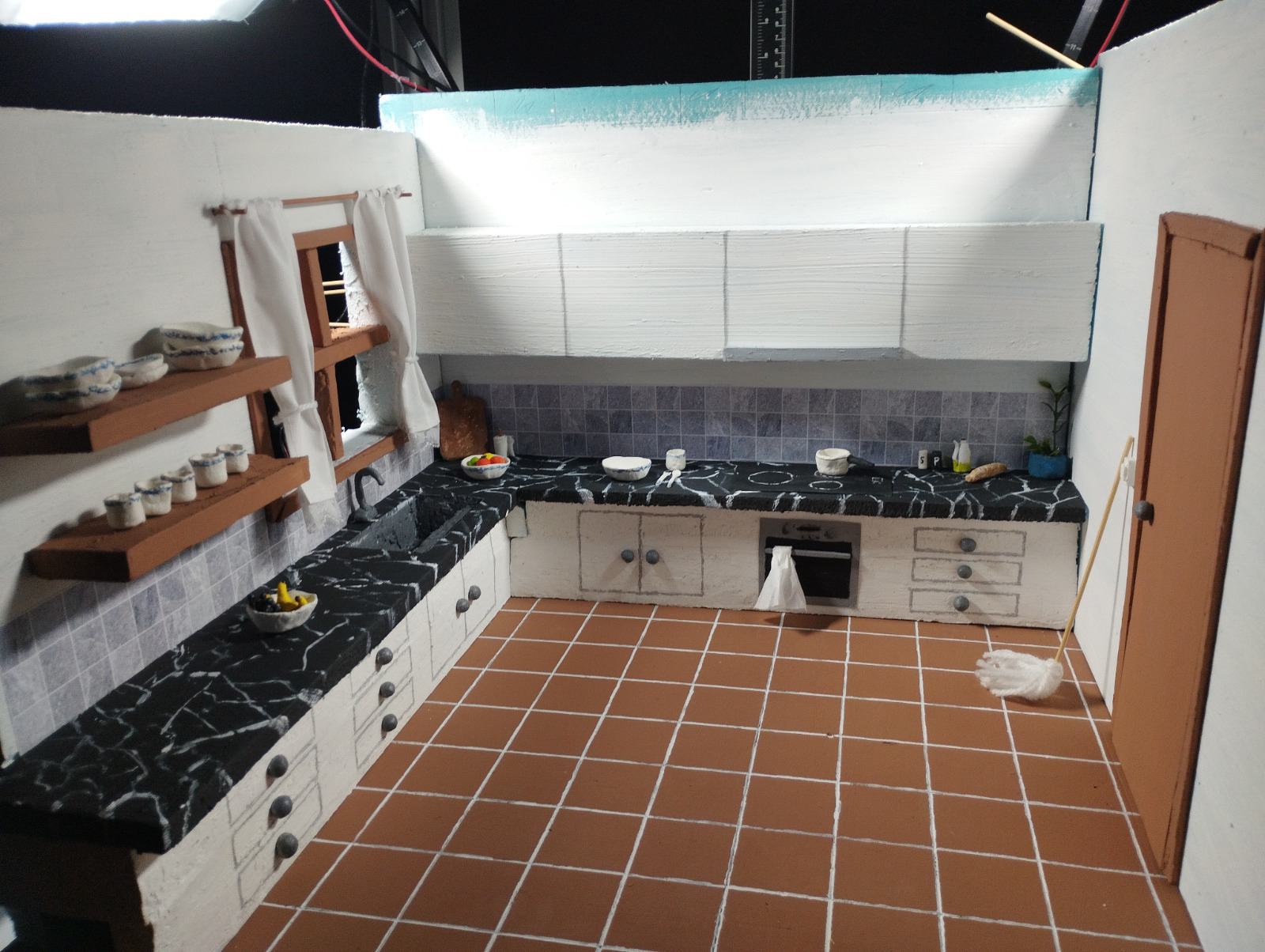 'Los Matamoscas' escenografía