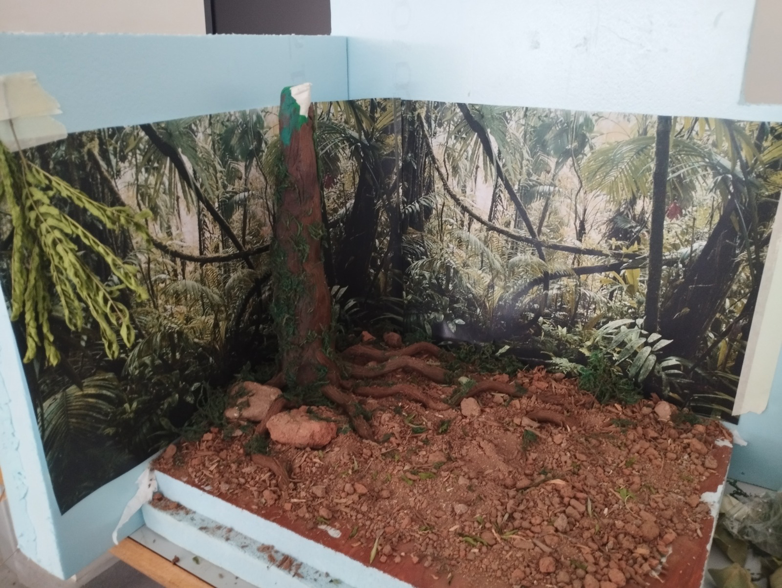 'Los Matamoscas' escenografía